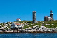 Matinicus Rock Lighthouse Had Two Towers